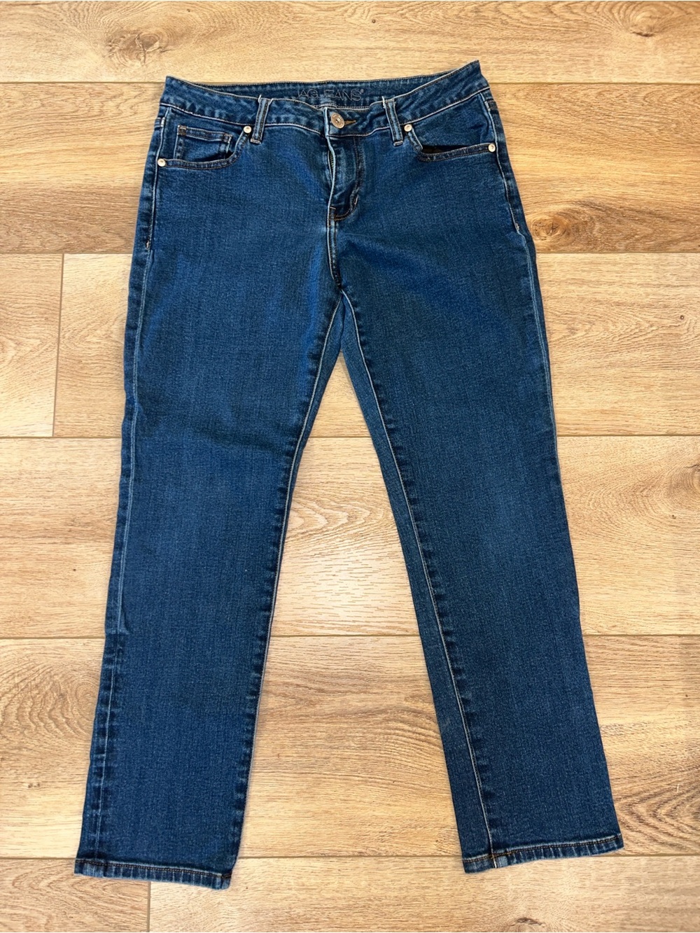 Jag Jeans Women's Skinny straight leg Dark Girlfriend Jeans Indigo Denim
